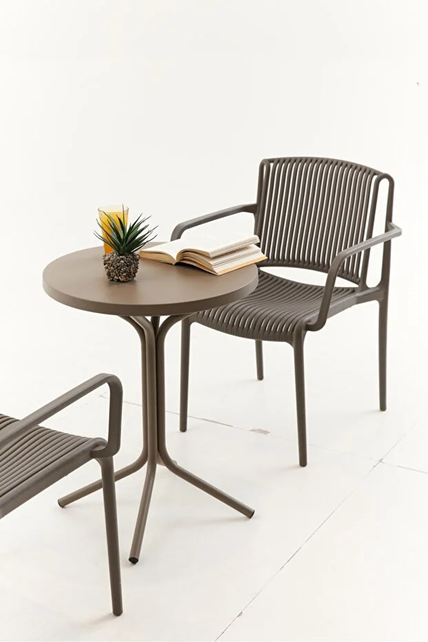 Nes Kollu Bahçe Balkon Bistro Masa Takımı